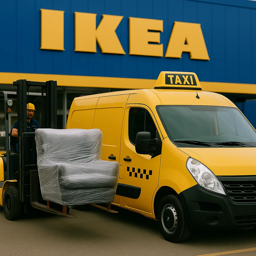 Nákladní taxi – ilustrační obrázek